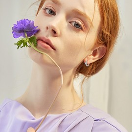 MEDWISE Moonstone Sun Earrings Hoop Earrings 925 Sterling Silver Hoop Earrings Sun Earrings Moonstone Jewellery for Women Ladies Girlfriend Girls Valentine's Day, Sterling Silver, Cubic Zirconia