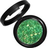 Glitter Green Eyeshadow, Shimmer Single Eyeshadow, Bright Sparkly Eye Glitter