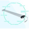 Marine Space 48" Aquarium Freshwater LED Light w/Switch, Silver (MS-120P)