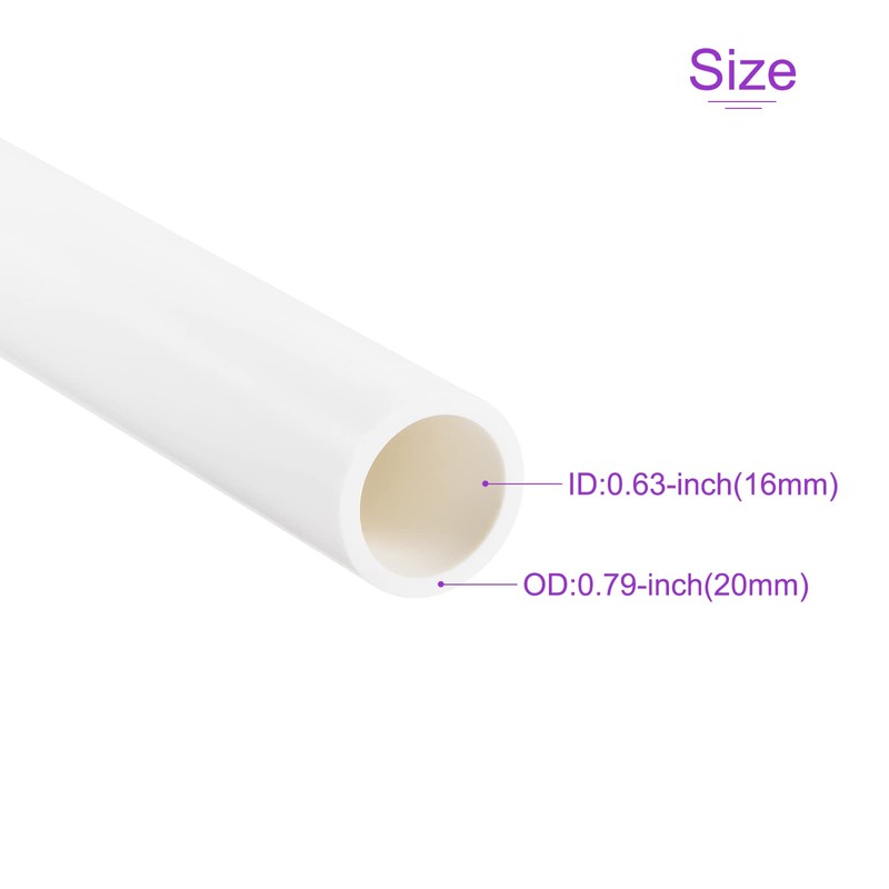 DMiotech PVC Rigid Pipe Hose for Liquid Pipe 16 mm