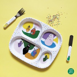 Barbapapa Tray with 4 Compartments
