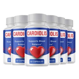 Unbranded (6 Pack) Cardiolis Capsules – Natural Formula for Heart and Circulation Support
