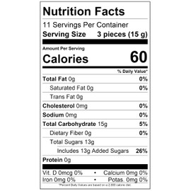 Claey's Cinnamon Pack of 6 (6oz Bag) in a Bulk King of Sweets Bag