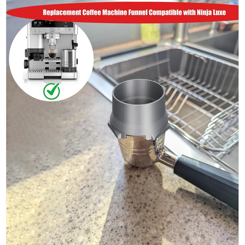 Replacement Coffee Machine Funnel Compatible with Ninja Luxe,Perfect Replacement Funnel