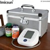 Imicsun Lockable Med Storage Box Keys, Large Charcoal Gray Family