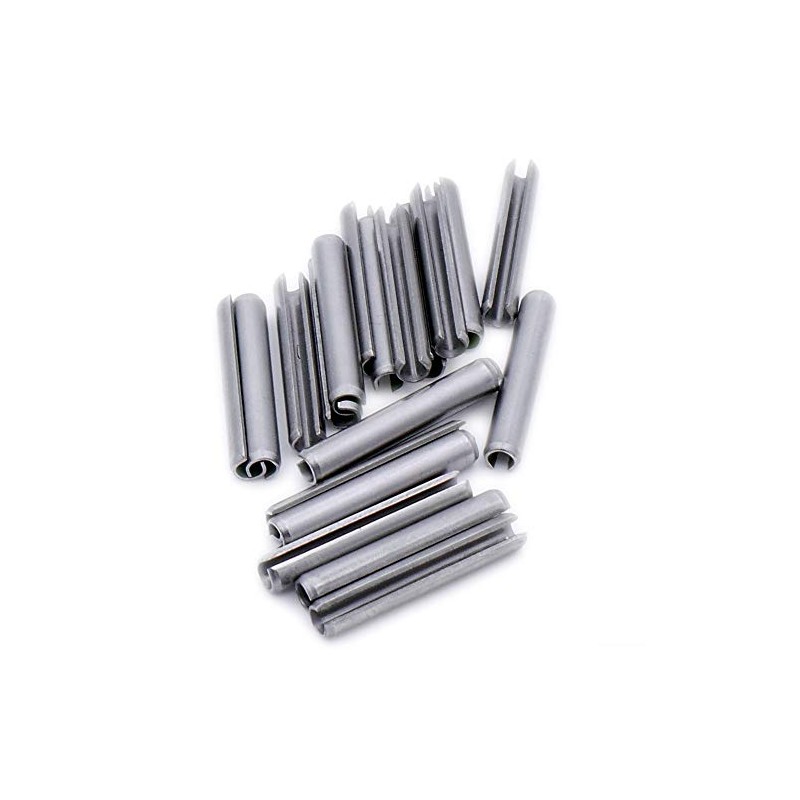 D2.5 (2.5mm x 12mm) Slotted Spring Pin (Heavy) - Stainless