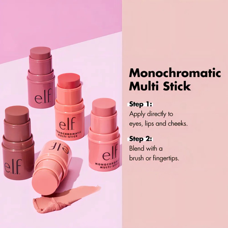 Elf Monochromatic Blush/labial Ojos, Mejillas Y Labios Tono Del Maquillaje