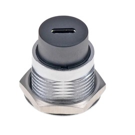 HangTon 2pack USB C Type-C Panel Socket Coupler Waterproof Circular Bulkhead Pass-Through Connector, Inline Cable Chassis Female to Female