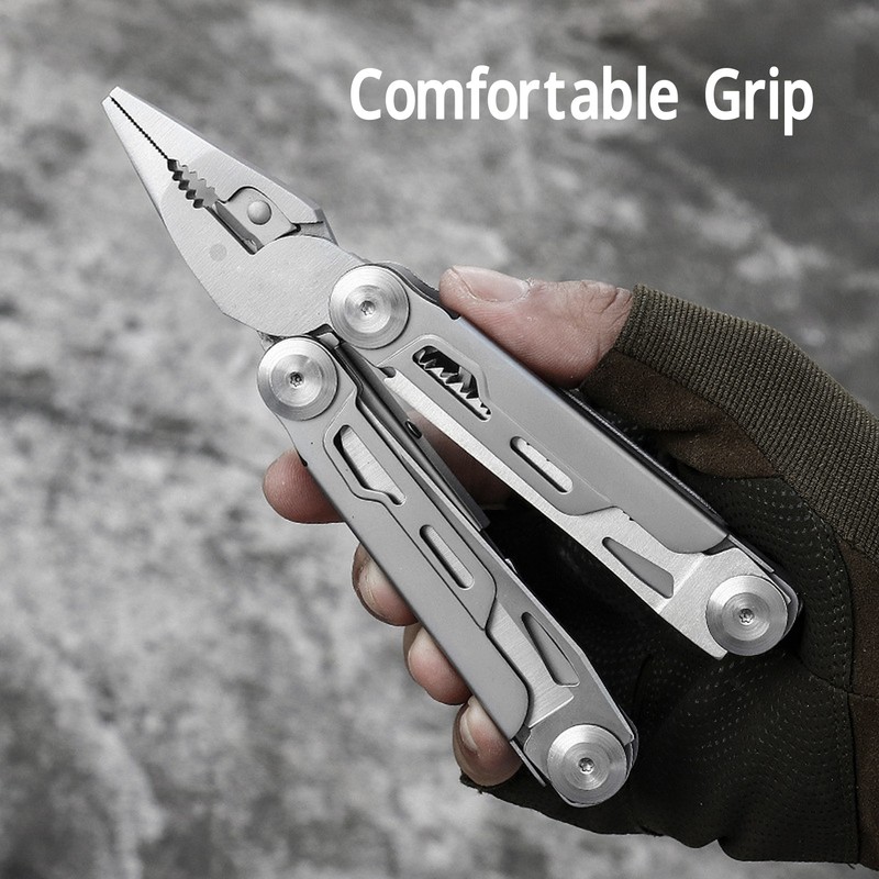 Multitool Wrench 13 Tools Stainless Steel High Hardness Effort Saving