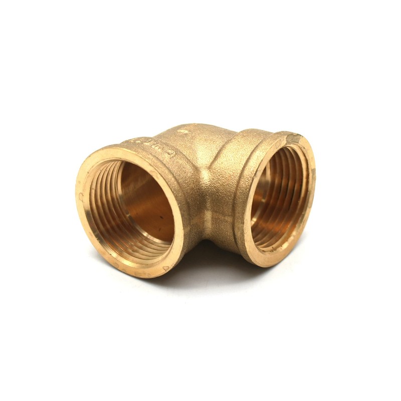 DOJA Barcelona 90° Brass Threaded Fitting 1 Inch 2 x