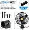 UNIGT Universal UTV Cooling Fan Compatible with Polaris RZR Can