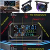 RGTTOTG Smart Solar TPMS Tire Pressure Monitoring System Plus Screen