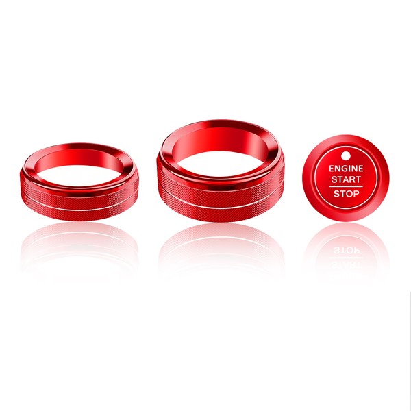 SENSHINE Volume Knob Cover for Ford Mustang Mach E Accessories