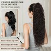Wisebom Ponytail Extension Clip 62 cm Hairpiece Ponytail Long Curly