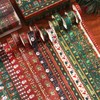 AEBORN Christmas Washi Tape Set, 17 Rolls Gold Foil Xmas