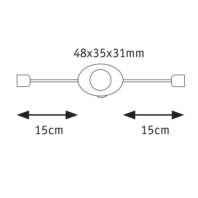 Paulmann 70974 LED Strip MaxLED Night Motion Sensor Max. 144