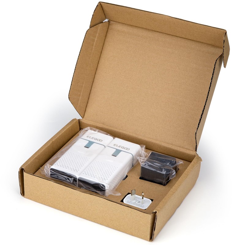 ELEGOO Mini Filter with Activated Carbon Filter and Universal Adaptor