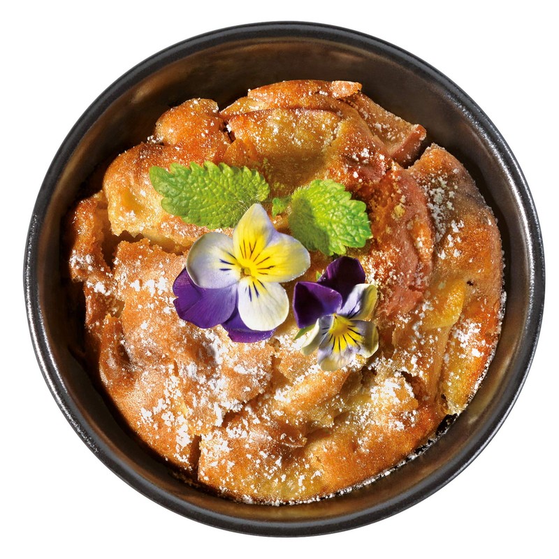 Spring Ragout-Fin Chalet, Dessert Mould, Diameter 9 cm, Black, Oven