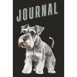 Realistic Schnauzer Dog - Zwergschnauzer: Perfect 6" x 9" College-Ruled Journal – 120 Pages for Notes, Ideas, and Everyday Writing