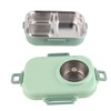 Thermal Lunch Box 1100ml Double Layer 3 Grid Design 304