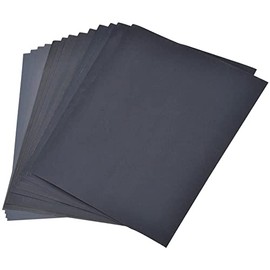 EETOOLS 10Pcs Wet and Dry Sandpaper,9 x 11 Inch Assortment Sandpaper Sheets,use for Car,Wood Furniture Finishing Automotive Polishing - 1200 GRIT