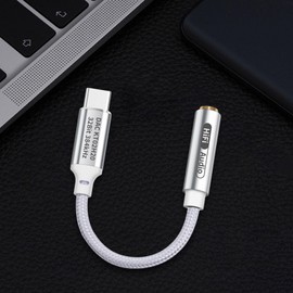 Adapter for Headphones - Headphone Connector Type-C to 3.5mm | Noise Reduction Stereo Adapter, Headphone Adapter for Speakers, Audio Devices