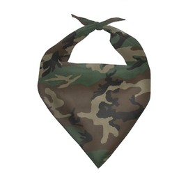 KEIAHUAN Camo Dog Bandana Washable Headband Scarf Square Pet Scarf Accessories for Dogs Cats