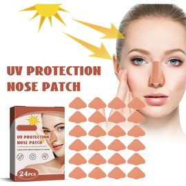 Nasenaufkleber, Sonnenschutz, Nasenaufkleber, Sonnenschutz, Nasen-Patch mit UV-Schutz, UV-Schutz für Nase im Freien, UV-Schutz