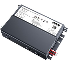 Dimmable LED Driver 120W 12V for Lutron & Leviton Dimmer, Triac/ELV/MLV AC to DC Power Supply Transformer for LED Strip Light Dimmable, Constant Voltage Projects, UL&FCC-Listed, Class 2