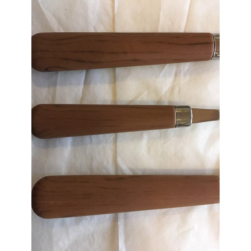 Quid Novi Wood Tone Flatware- Medium Brown