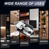 6 Pcs Cabinet Door Hinge Repair Plates, Cabinet Hinge Repair