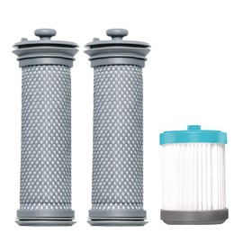 3-pack Cordless Vacuum Filter Replacement Compatible with Tineco A10 Hero, A10 Series, A11 Hero, A11 Series, PURE ONE S11, S11 Series, PWRHERO11 Snap, S12 Pro EX, 2 Pre Filters & 1 HEPA Filter
