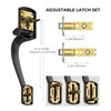 Mensarix Front Door Handle No Lock for Right & Left