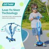 Gotrax KS3 Kids Kick Scooter, LED Lighted Wheels, Adjustable Height