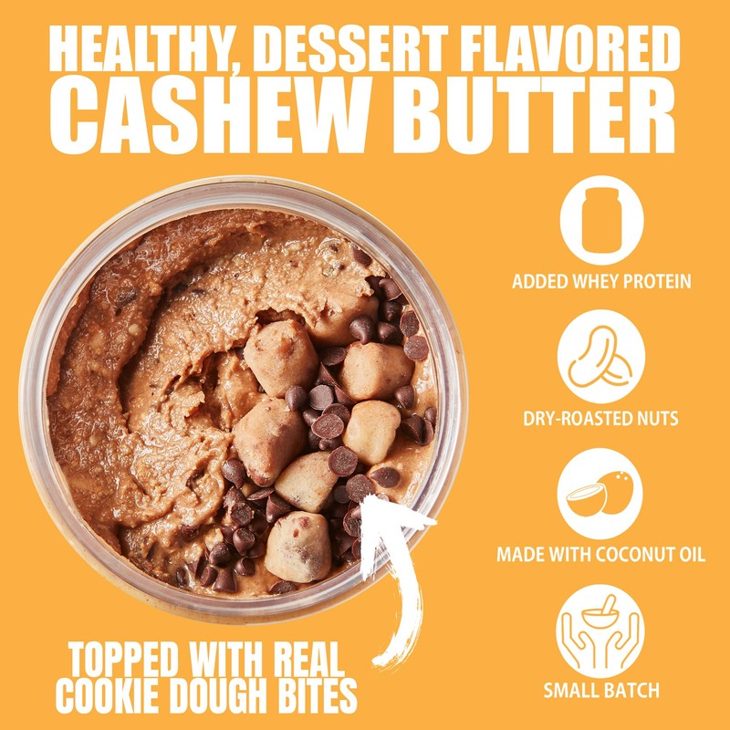 Fit Butters Chocolate Chip Cookie Dough Cashew Butter Spread -