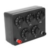 Variable Resistors, Abs Adjustable Decade Resistance Box with Connecting Wire