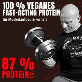 Incomparable Superb Flavour, Pure Vegan SOY Protein Isolate, Soy 90 +, Instantisiert, without Gentechnisch and Plant Östrogenen Free. 1000 g) Powder, , ,