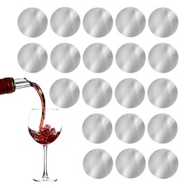 20 pieces drop stop wine pourer, wine pourer, plate, drip-proof decanting pourer, reusable pourer, elegant pouring, can be used in hotels, apartments, parties