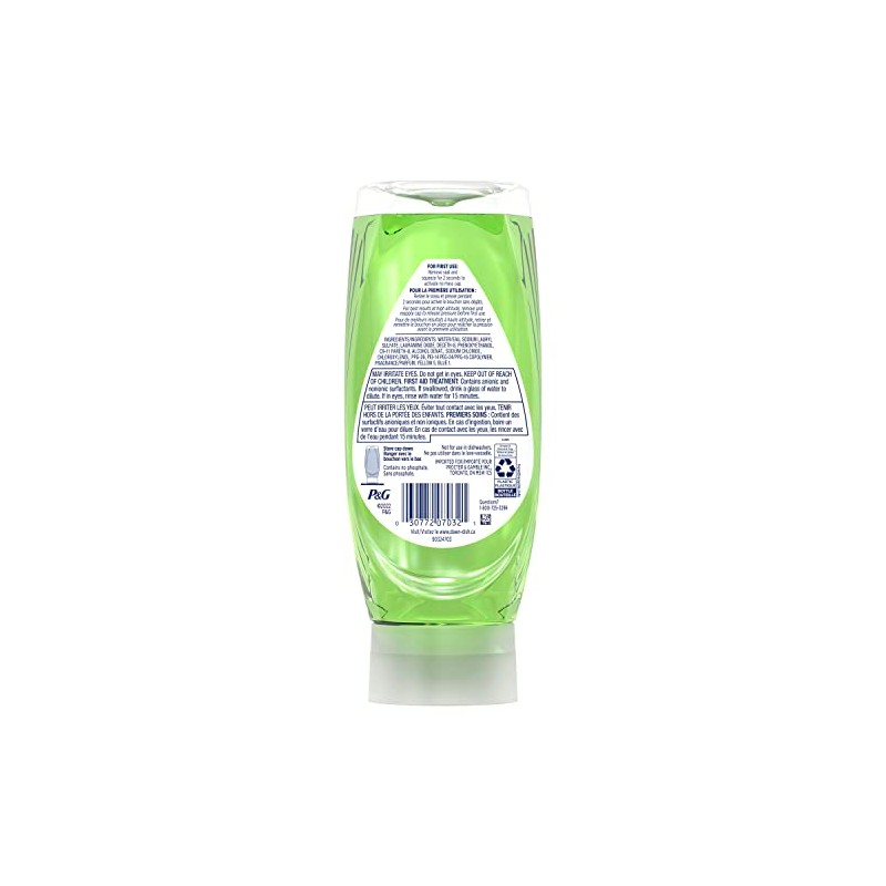 DAWN Dawn EZ-Squeeze Ultra Dish Soap, Washes Away Bacteria, Dishwashing