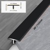 10 Pcs Aluminium Alloy T Molding Floor Transition Strip 48"