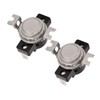 2Pcs Thermostat Switch Sensitive Auto KSD302R Dual Metal Plate Temperature