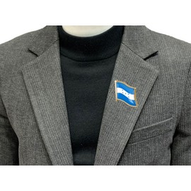 vmcoatdu Honduras Flag Pin Badge International Travel Brooch Metal Alloy Souvenir Pin for Hat Clothes Backpack (Honduras)