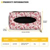 Mumeson Car Tissue Holder Auto Visor Tissue Napkin Case Strawberry