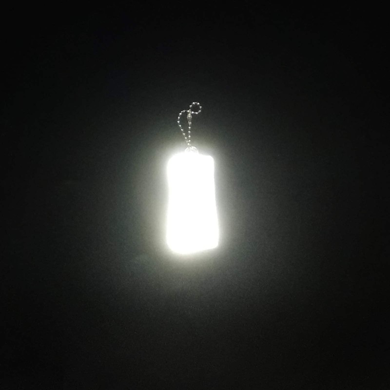 [MFC PRO] EN13356 Certified Safety Reflector Scandinavian Key Chain Zipper