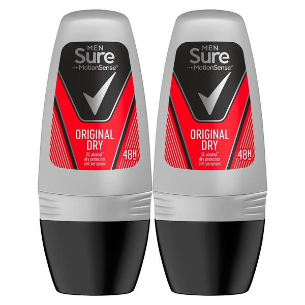Sure Men Original Anti-Perspirant Roll On 50Ml - Pack Of