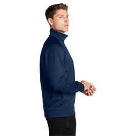 SPORT-TEK Unisex Tech Fleece Quarter Zip Pullover, True Navy, Small