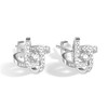 Amy & Annette Sterling Silver Love Knot Stud Earrings -