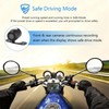 Motorcycle Camera Front and Rear, 1080P Dual Lens Motorcycle Dash