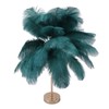 Decorative Table Lamp 30PCS Feathers USB Rechargeable Light Touch Control