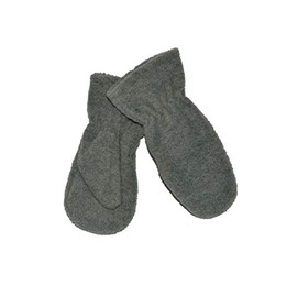 Baby Togs Toddler Fleece Mittens, Boys & Girls Winter Gloves, Warm & Cosy, Grey